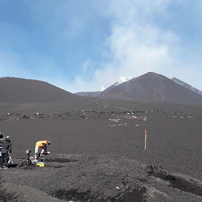 Etna - field work