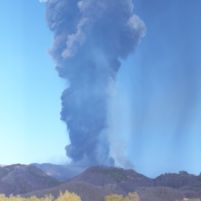 Etna eruption