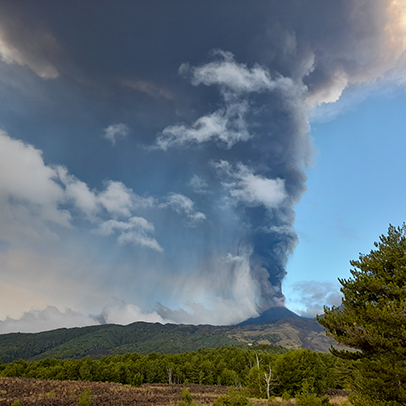 Etna - eruption 2021