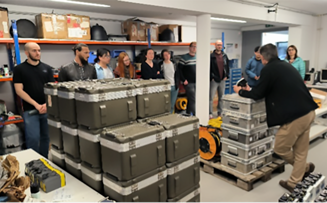 Visit to the analogic lab and the GIPP